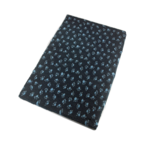 Vet bed non slip tppe sort m. bl potemotiver 100 x 150 cm.